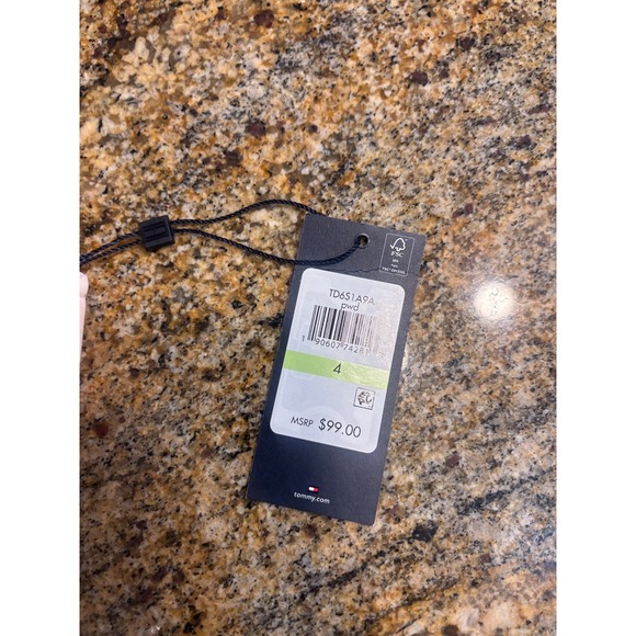 NWT Tommy Hilfiger Women Dress Pink Sleeveless Zip Front Belted Sheath Size 4 - Picture 5 of 9